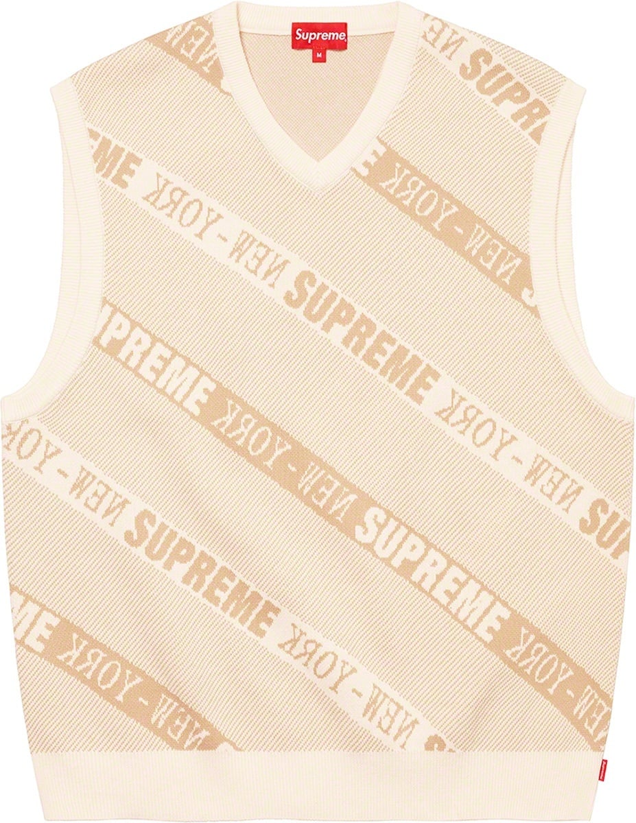Stripe Sweater Vest view 4